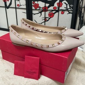 Valentino Rock studded Flats